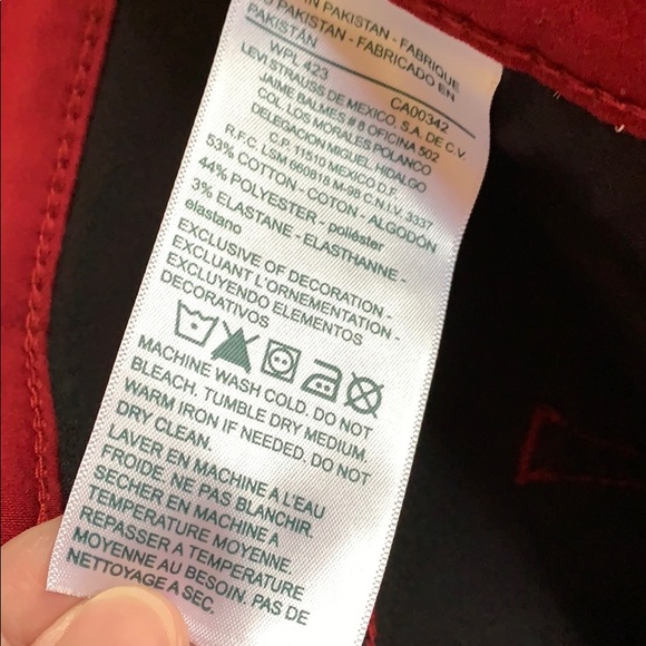 Red Jeans Denizen - Picture 7 of 8